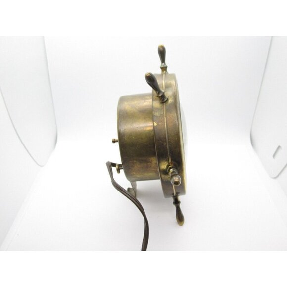 Vtg Telechron Ship Wheel Electric Clock (Tested/Working)Made in Ashland Mass USA - Picture 6 of 12